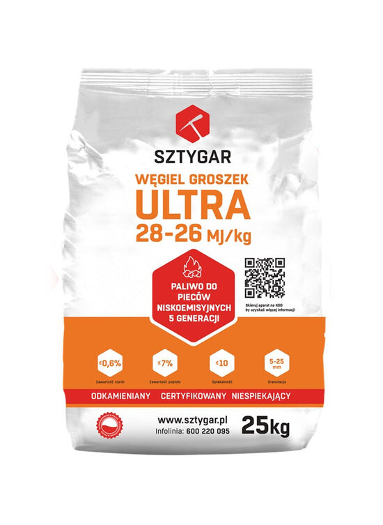 Węgiel groszek SZTYGAR ULTRA